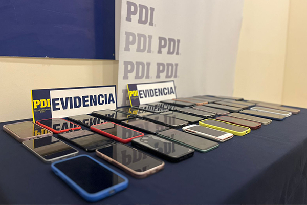 PDI desarticula banda dedicada al robo de celulares en la Pampilla de Coquimbo