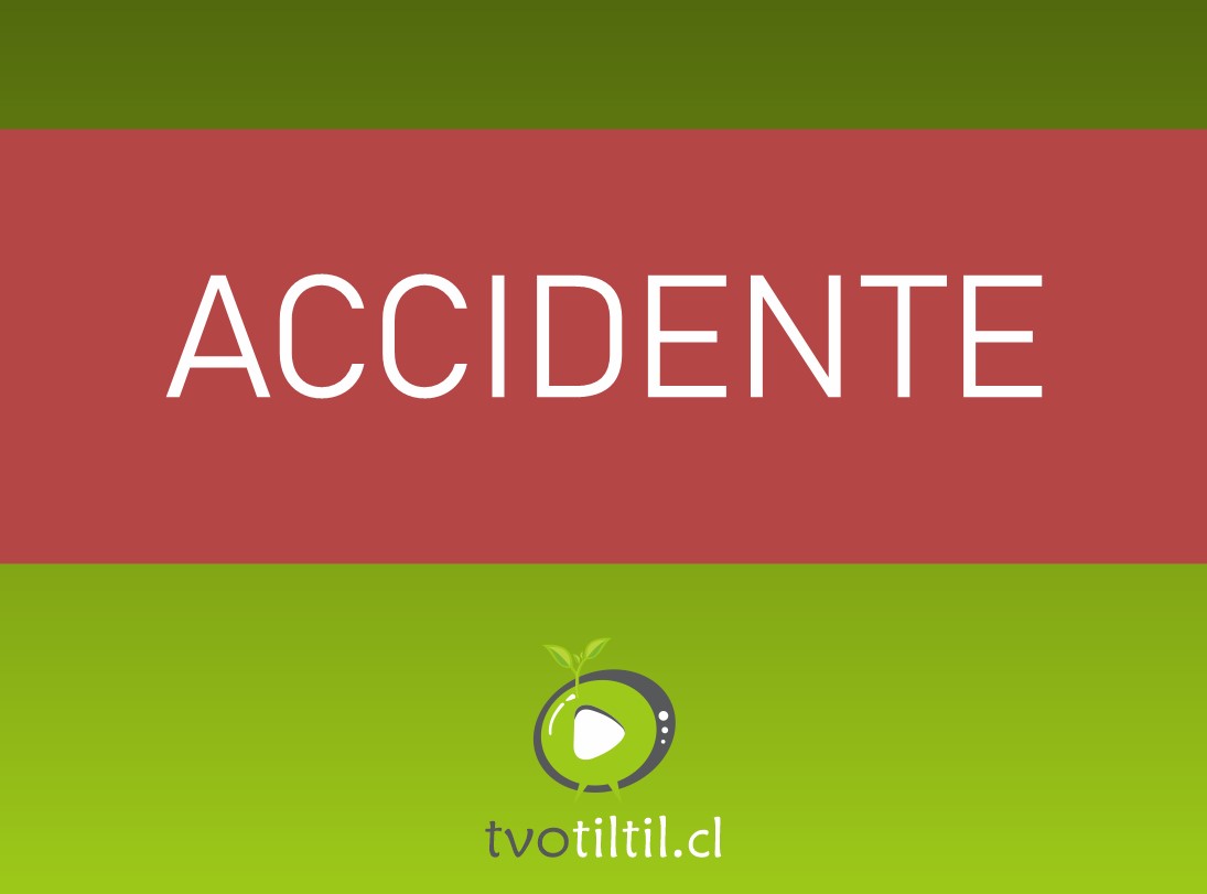 Dos fallecidos y cuatro heridos deja violento choque frontal en Tiltil